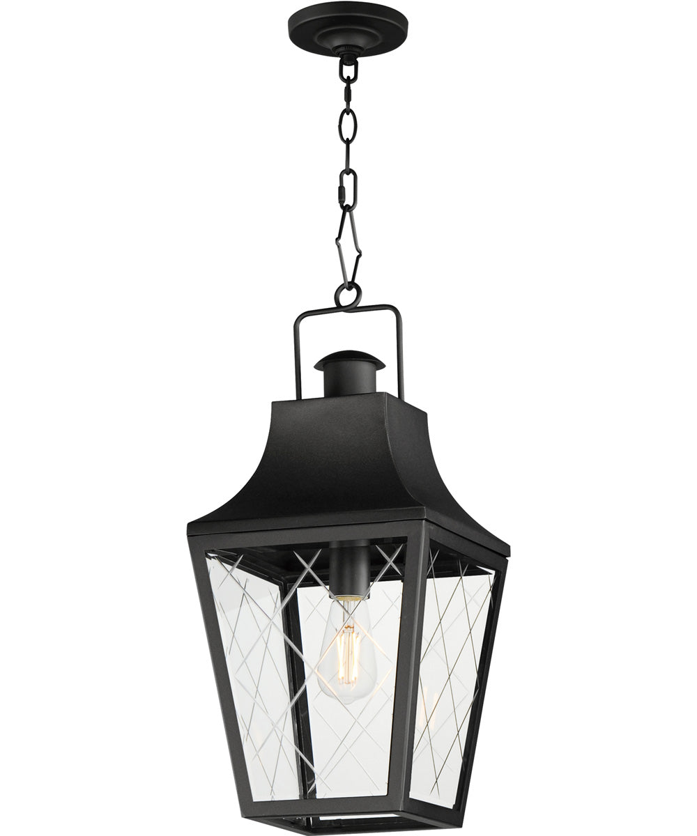 Storybook 1-Light Outdoor Pendant Black