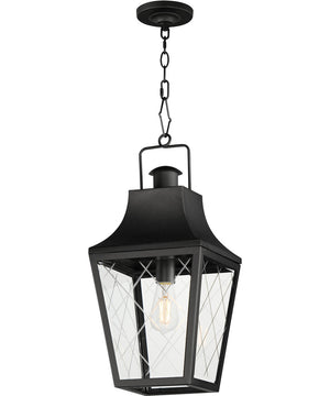 Storybook 1-Light Outdoor Pendant Black