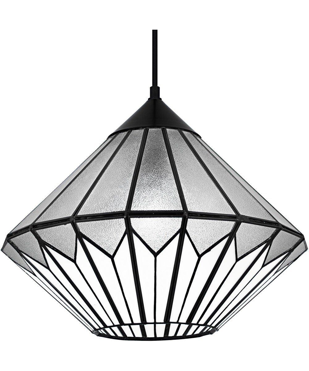 Tiffany 1-light Pendant Matte Black