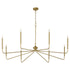 Providence 8-light Chandelier Aged Brass