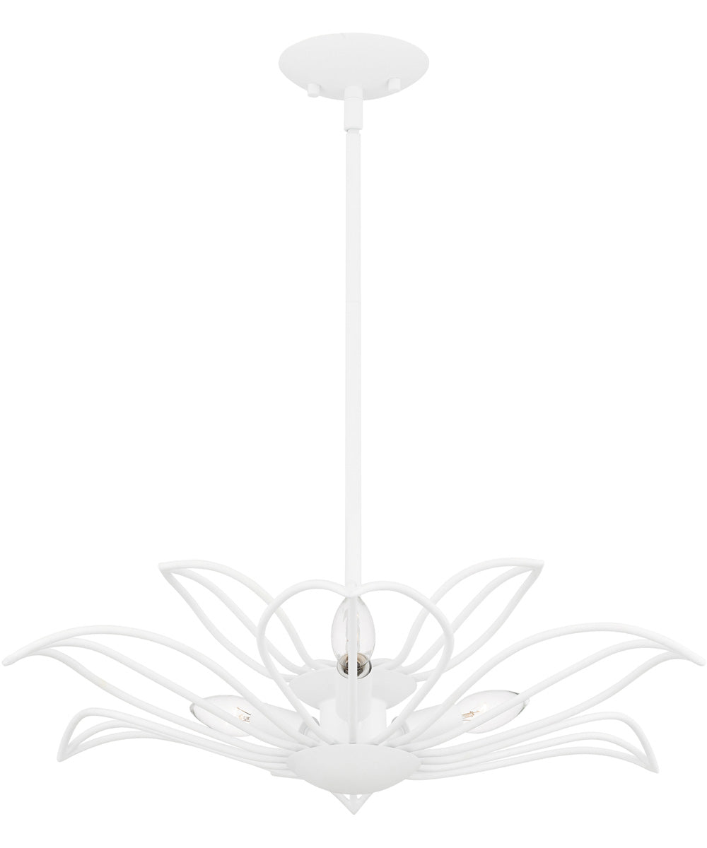 Tallulah Large 3-light Pendant Sand White