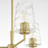 Goodwin 3-light Chandelier Aged Brass