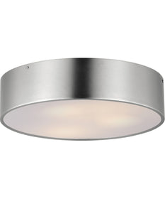 Tommy 16 inch  3-Light Surface Mount Satin Nickel