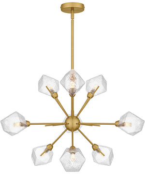 Salvador 9-light Chandelier Brushed Gold