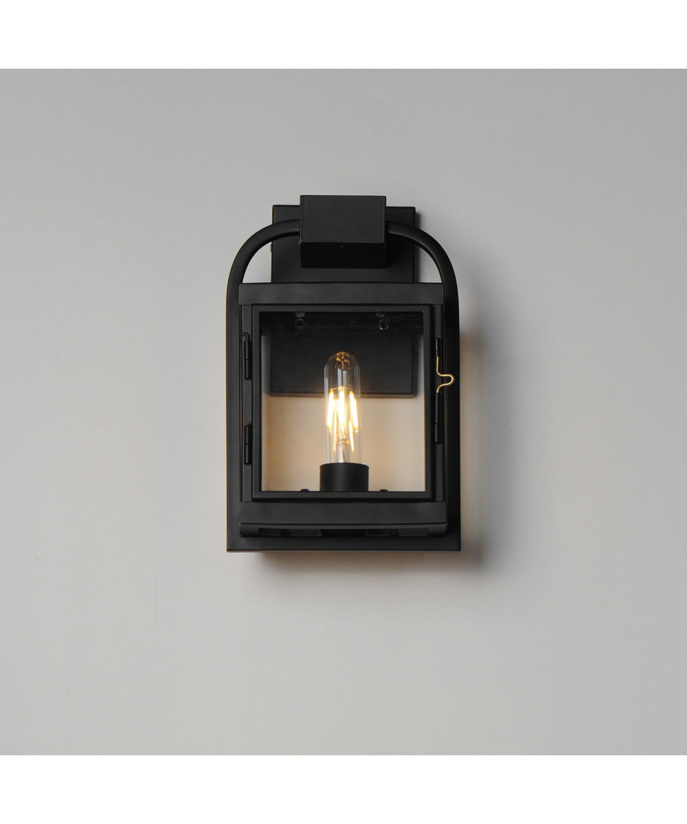 Bonham Small Outdoor Wall Sconce Black