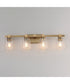 Cubos 4-Light Bath Vanity Natural Aged Brass