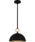 Cleo 1-light Pendant Matte Black