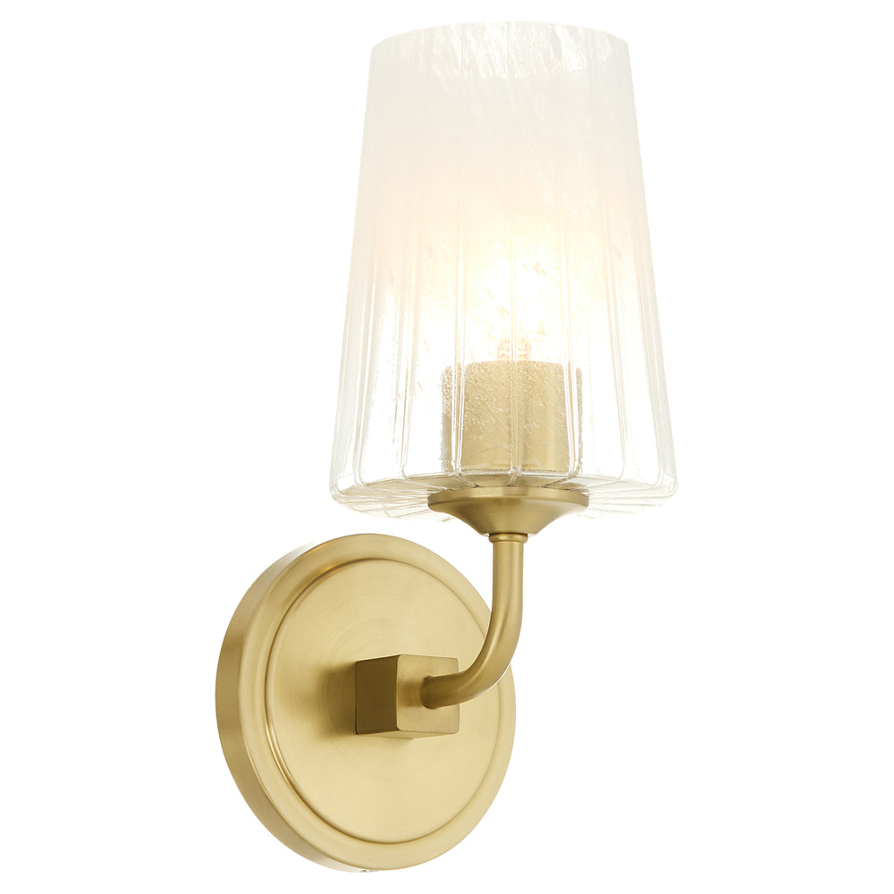 Providence 1-light Wall Mount Light Fixture Aged Brass