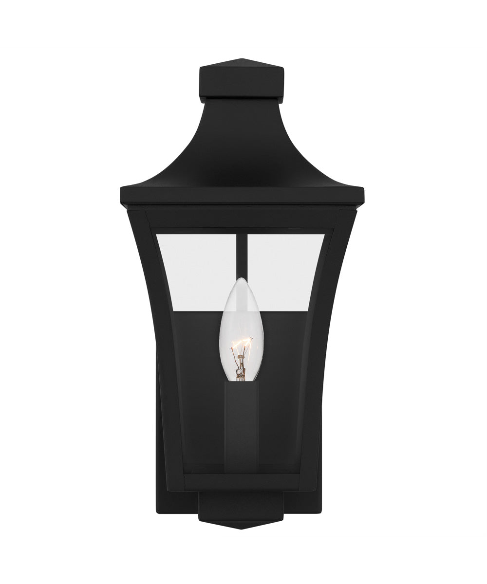 Quentin Small 1-light Outdoor Wall Light Earth Black