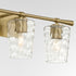 Goodwin 3-light Bath Vanity Light Aged Brass