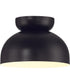 Ventura Dome 1-Light Lighting Flat Black