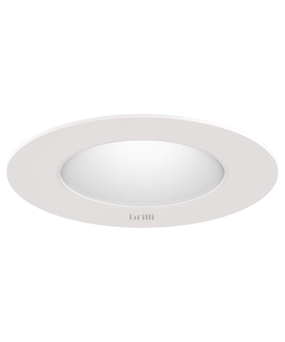 Brilli 4"W "Get in Sync" Color Tunable LED Recessed Canless Downlight Flush Mount Light Fixture