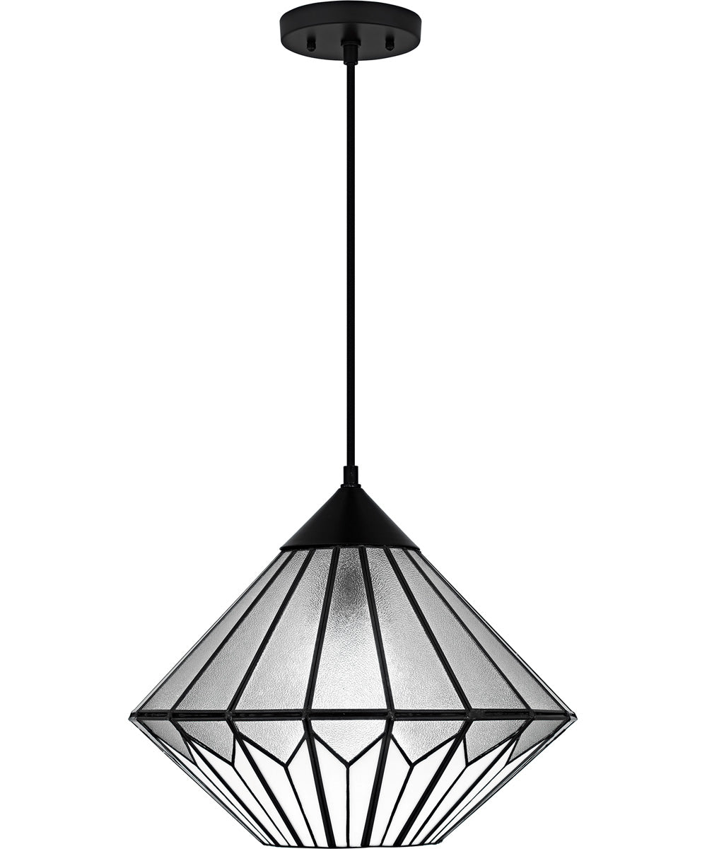 Tiffany 1-light Pendant Matte Black