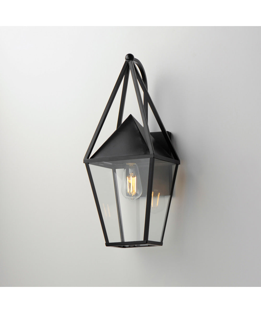 Bavaria 1-Light Wall Sconce Black