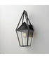 Bavaria 1-Light Wall Sconce Black