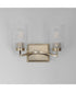 Rigata 2-Light Wall Sconce Satin Champagne