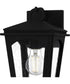 Huck Small 1-light Outdoor Wall Light Earth Black