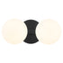 2-light Bath Vanity Light Matte Black