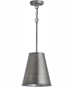 Ari 1-Light Pendant Etched Nickel