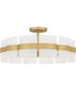 Sweeney Extra Large 6-light Semi Flush Mount Soft Gold