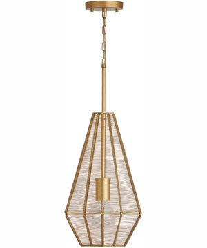 Sonja 1-Light Pendant Honey Gold