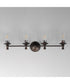 Swirl 4-Light Bath Vanity Antique Bronze