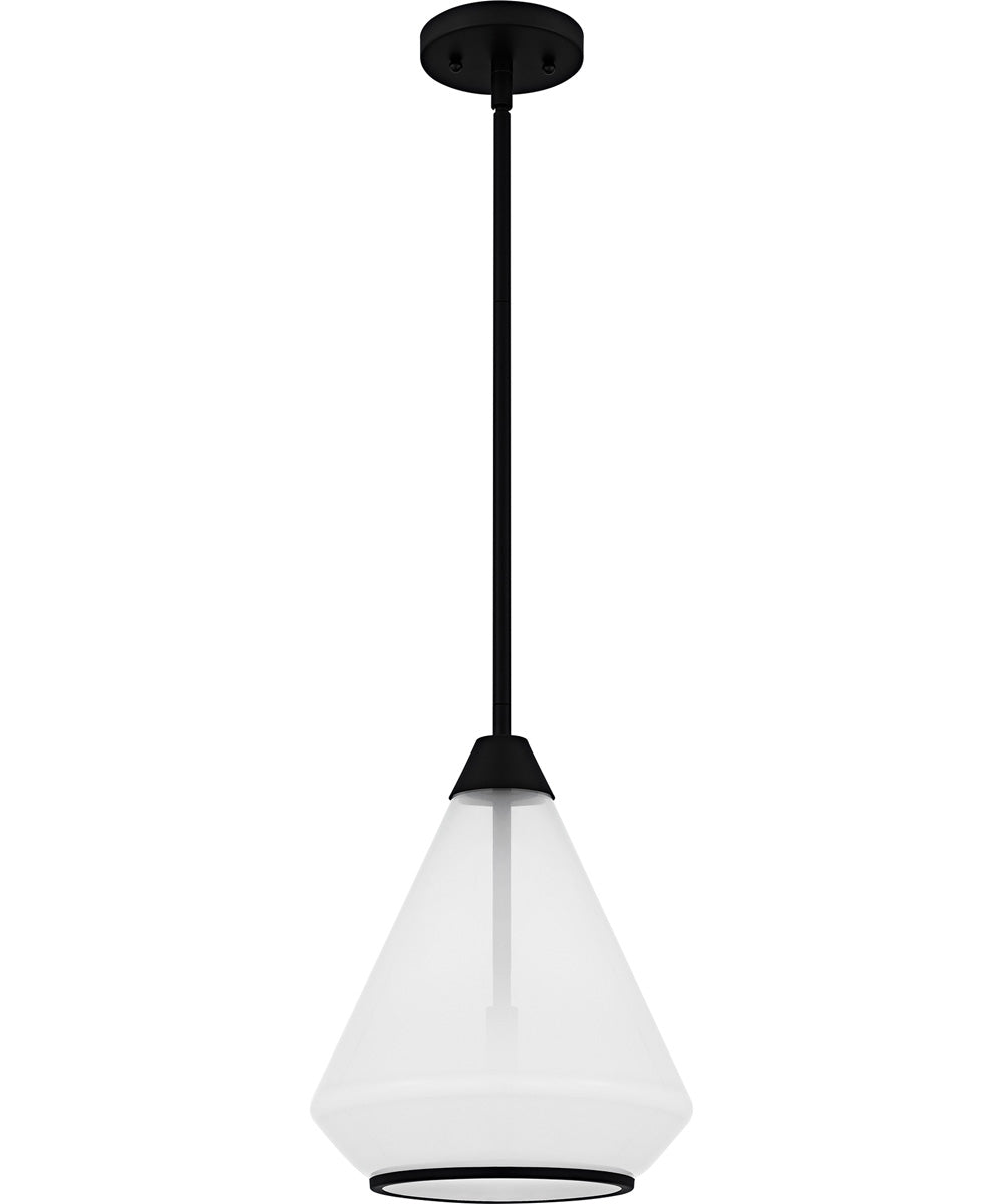 Quoizel Pendant Small 1-light Mini Pendant Matte Black