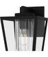 Jett Small 1-light Outdoor Wall Light Matte Black