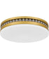 Quoizel Flush Mount Medium Flush Mount Brushed Gold