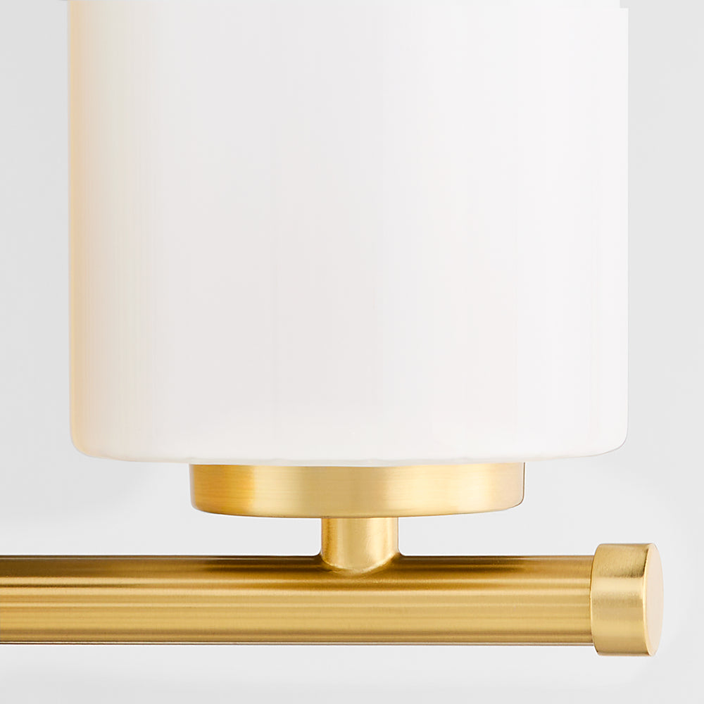 Belinder 1-light Wall Mount Light Fixture Aged Brass