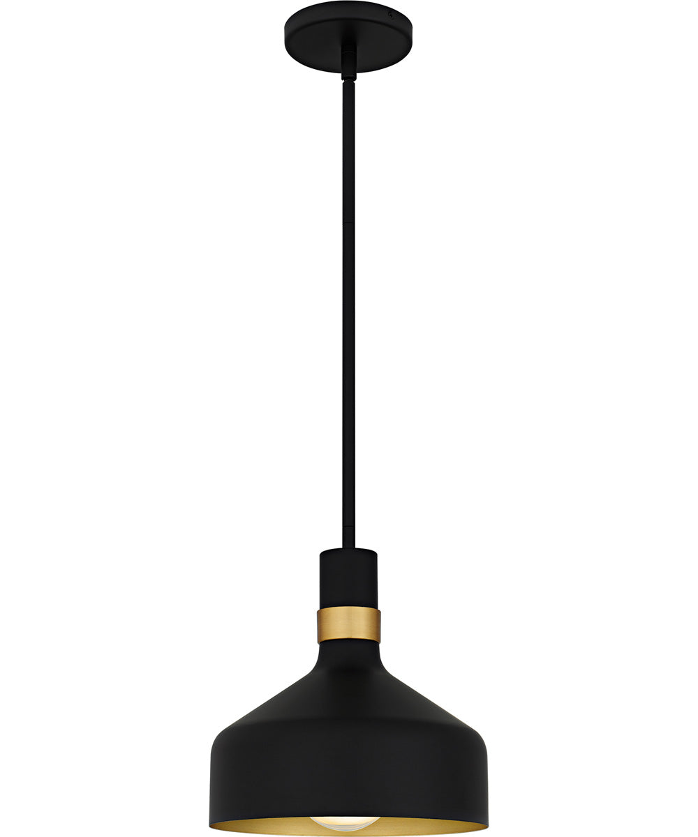 Quoizel Piccolo Pendant Small 1-light Mini Pendant Matte Black