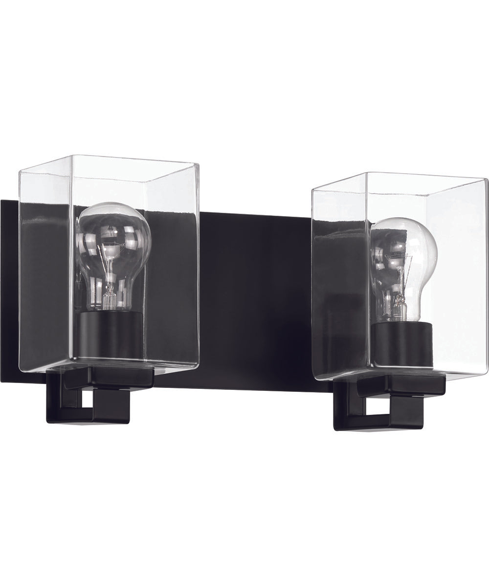 McClane 2-Light Lighting Flat Black