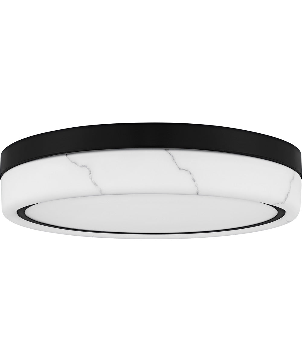 Quoizel Flush Mount Medium Flush Mount Matte Black