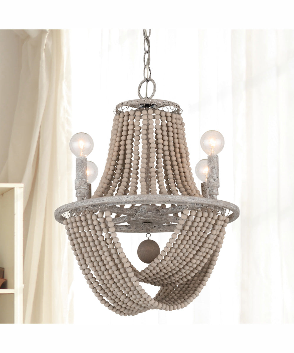 Kayla 4-Light Chandelier Mystic Sand