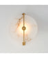 Quarry LED Wall Sconce/Flush Mount Natural Aged Brass