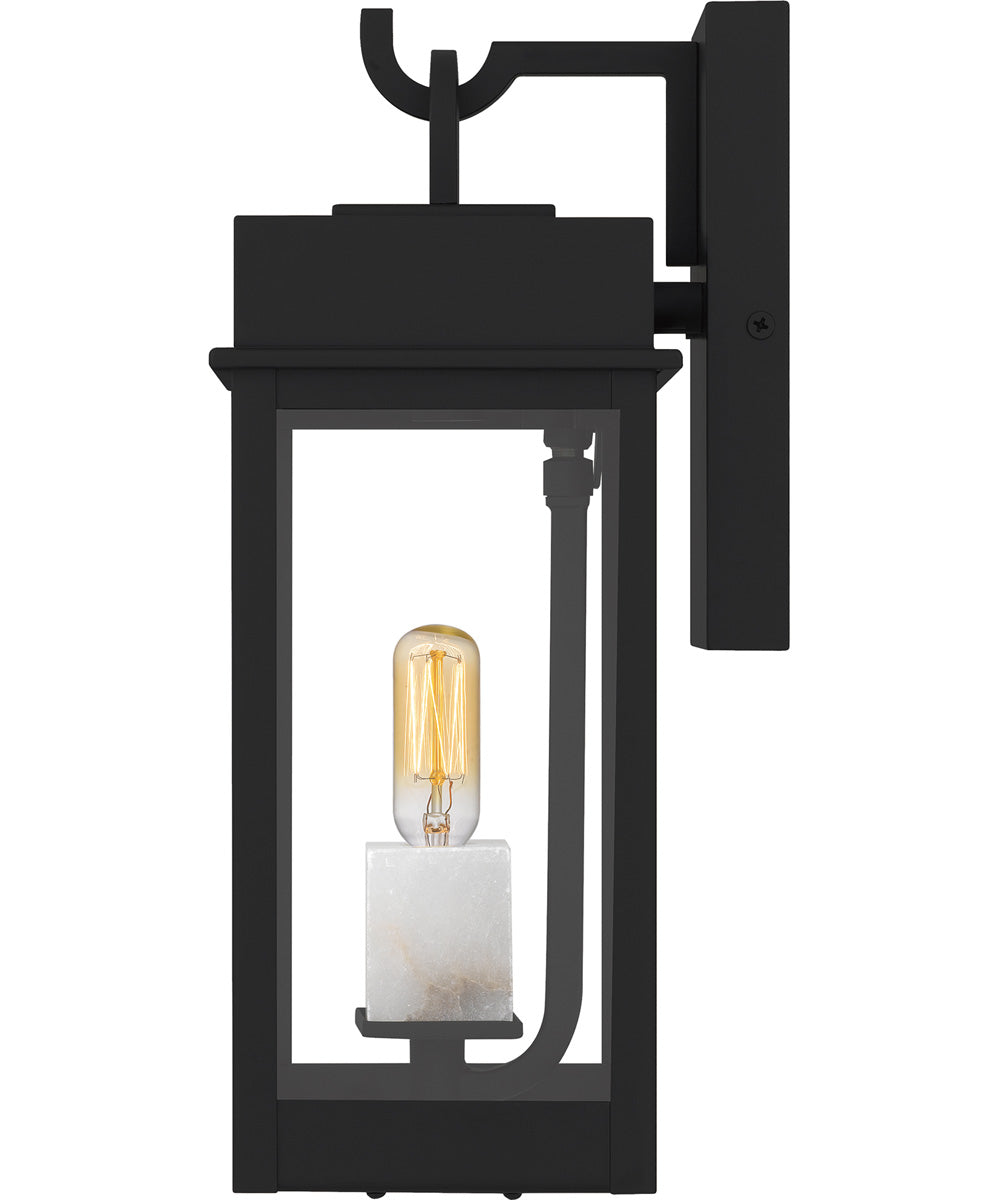 Carmen Small 1-light Outdoor Wall Light Matte Black