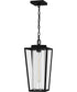 Jett Large 1-light Outdoor Pendant Light Matte Black