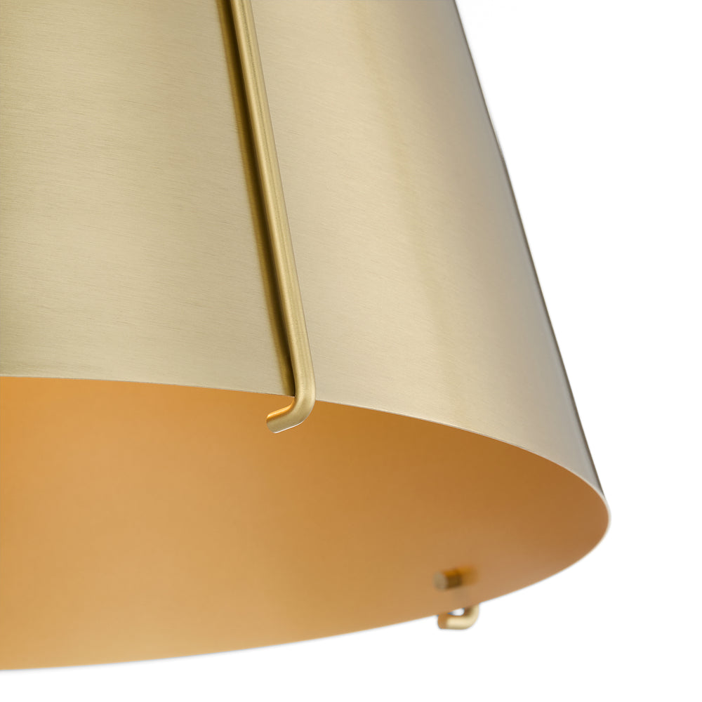 Ellen 3-light Pendant Aged Brass