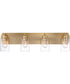 Hendrix 4-Light Lighting Satin Brass