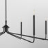 Providence 8-light Chandelier Matte Black