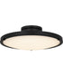 Quoizel Semi-Flush Mount Medium Semi Flush Mount Matte Black