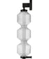 Reign LED-Light Small LED Convertible Pendant in Black