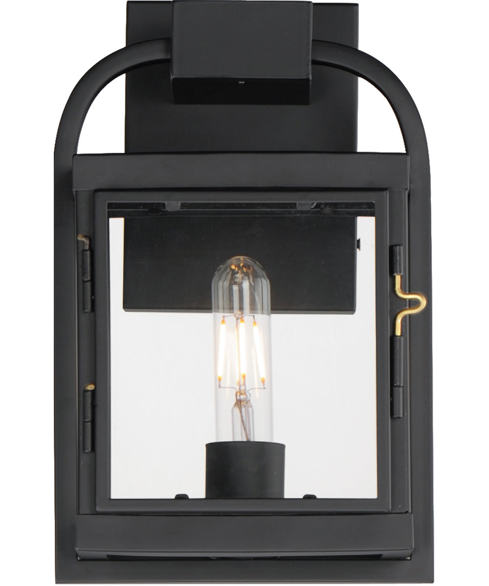 Bonham Small Outdoor Wall Sconce Black