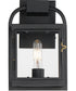 Bonham Small Outdoor Wall Sconce Black