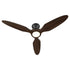 56" Veleta 1-light LED Ceiling Fan Matte Black