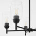 Wallinger 5-light Chandelier Matte Black