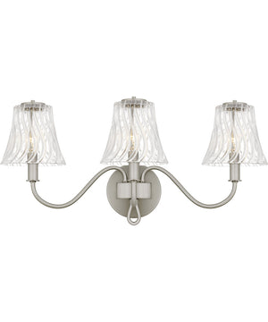 McKinney 3-light Bath Light Brushed Nickel