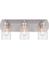 Hendrix 3-Light Lighting Brushed Polished Nickel