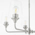 Raymond Chandelier Satin Nickel