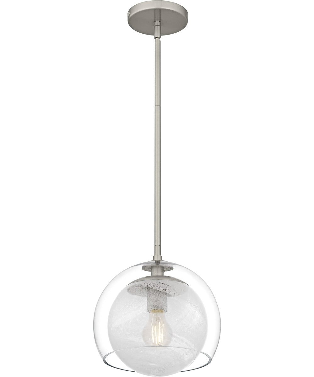 Quoizel Piccolo Pendant Small 1-light Mini Pendant Brushed Nickel